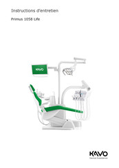 KaVo Dental Primus 1058 Life TM Instructions D'entretien