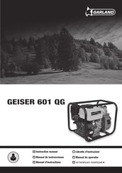 Garland GEISER 601 QG Manuel D'instructions