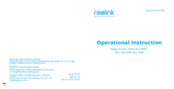 Reolink RLC-510A Instructions D'opération