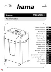 Hama PREMIUM M10 Mode D'emploi