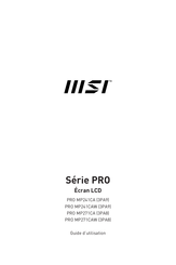 MSI PRO MP271CAW Guide D'utilisation