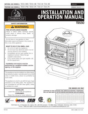 Napoleon TDS50-1NE Manuel D'installation Et D'utilisation