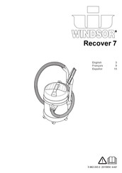 Windsor Recover 7 Mode D'emploi