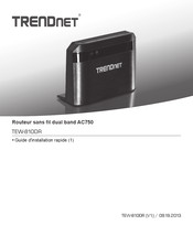 TRENDnet TEW-810DR Guide D'installation Rapide