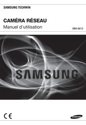 Samsung SNV-6013 Manuel D'utilisation