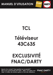 Tcl 43C635 Mode D'emploi