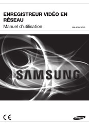 Samsung TECHWIN SRN-470D Manuel D'utilisation