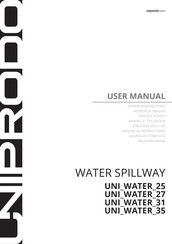 UNIPRODO UNI WATER 35 Manuel D'utilisation