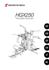 SPORTSTECH HGX250 Mode D'emploi