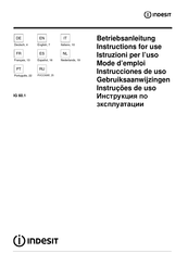 Indesit IG 60.1 Mode D'emploi