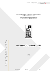 Haulotte HA12IP Manuel D'utilisation