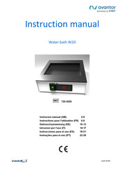 VWR avantor 720-3029 Instructions D'utilisation