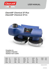 maxisafe CleanAir Chemical 2F Plus Manuel D'utilisation