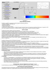 IRSAP 1095M0723 Mode D'emploi