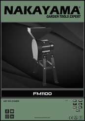 Nakayama FM1100 Manuel D'instructions