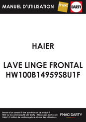 Haier HW100B14959S8U1F Manuel D'utilisation