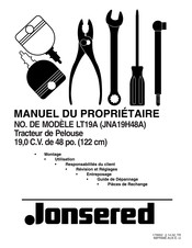 Jonsered JNA19H48A Manuel Du Propriétaire