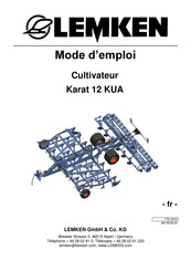 LEMKEN Karat 12 KUA Mode D'emploi