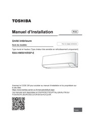 Toshiba RAV-HM801KRSP-E Manuel D'installation