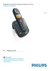 Philips XL3501B/38 Mode D'emploi