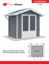 FIberWood SCANDINAVE Instructions D'installation