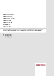 Stiebel Eltron WDH 800 SBB Instructions D'installation