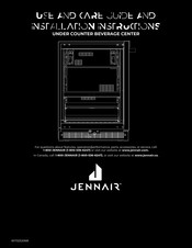 Jennair JUBFL242HX Guide D'utilisation Et D'entretien Et Instructions D'installation