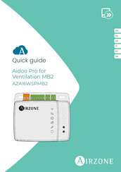 Airzone Aidoo Pro AZAI6WSPMB2 Guide Rapide