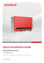 Goodwe GW250K-HT Guide D'installation Rapide