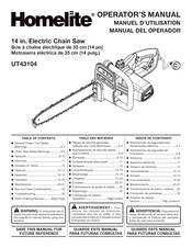 Homelite UT43104 Manuel D'utilisation