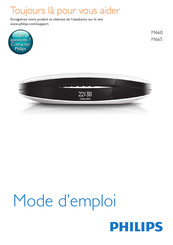 Philips M6601WB Mode D'emploi