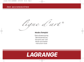 Lagrange ligne d'art 159 001 Mode D'emploi