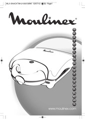 Moulinex snack time SW281512 Mode D'emploi