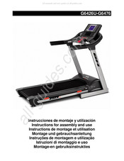 BH FITNESS G6426U Instructions De Montage Et Utilisation