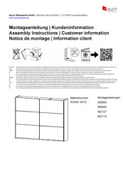 Rauch Aurelia AG491.4212 Notice De Montage