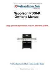 Napoleon P500-K Mode D'emploi