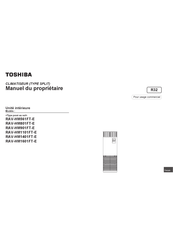 Toshiba RAV-HM1401FT-E Manuel Du Propriétaire