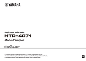 Yamaha MusicCast HTR-4D71 Mode D'emploi