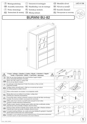 Home affaire BURANI BU-82 Notice De Montage