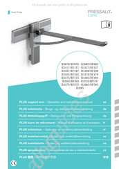 Pressalit Care R3108 Manuel D'utilisation Et D'entretien