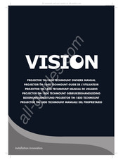 Vision TM-1800 Guide De L'utilisateur