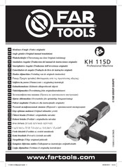 Far Tools KH 115D Notice Originale