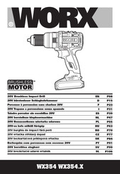 Worx WX354 Notice Originale