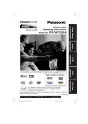 Panasonic PV-D4733S-K Mode D'emploi