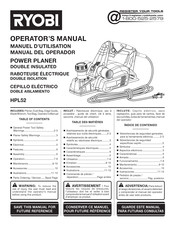 Ryobi HPL52 Manuel D'utilisation