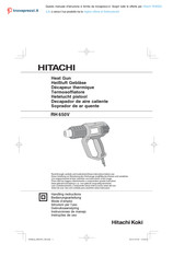 Hitachi Koki RH 650V Mode D'emploi