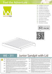 wendi toys Junior J8 Instructions D'installation