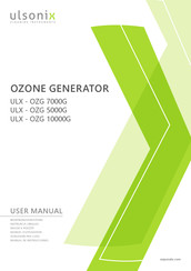 ulsonix ULX-OZG 7000G Manuel D'utilisation