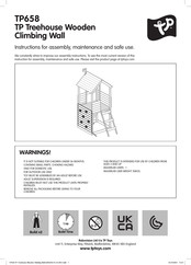 Tp Toys TP658 Manuel D'assemblage, D'entretien Et D'utilisation