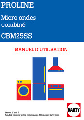 Proline CBM25SS Manuel D'utilisation